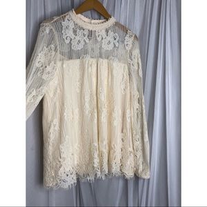 Hint Of Mint Lace Top